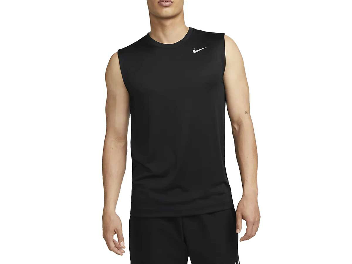 ナイキ NIKE Dri-FIT レジェンド スリーブレス フィットネス Tシャツ メンズ 春 夏 ブラック 黒 スポーツ トレーニング タンクトップ DX0992-010