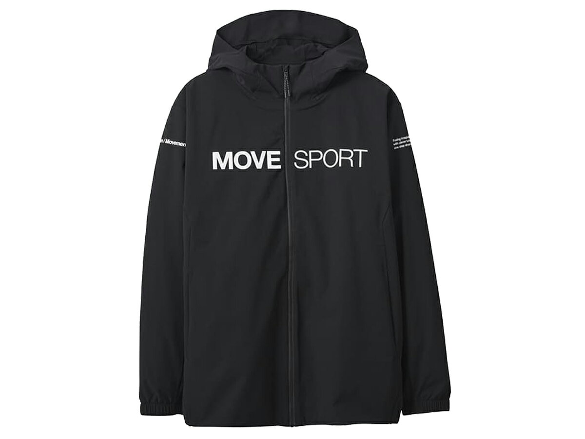 デサント DESCENTE AIRY TRANSFER ライトリップ フルジップフーディー メンズ 秋 冬 ブラック 黒 スポ..