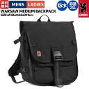 【楽天ランキング1位獲得！今売れてます！】クローム CHROME WARSAW MEDIUM BACKPACK ワルシャワ ミディアム バックパック 25L メンズ レディース ユニセックス バッグ リュック 防水 ブラック 黒 通学 通勤 カジュアル お出掛け BG333 BK