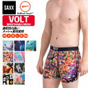 ボクサーパンツ VOLT BOXER BRIEF ボルト メッシュ メンズ ボクサーブリーフ スポーツ インナー ショーツ 下着 股擦れ 対策 股ずれ 勝負下着 吸湿発散 吸汗速乾 防臭 蒸れない プレゼント 贈り物 ギフト SXBB29 サックスアンダーウェアー SAXX UNDERWEAR