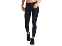 2XU ツータイムズユー エアロ ハイク コンプレッションタイツ メンズ オールシーズン 着圧 ブラック 黒 スポーツ トレーニング ロング タイツ MA704...