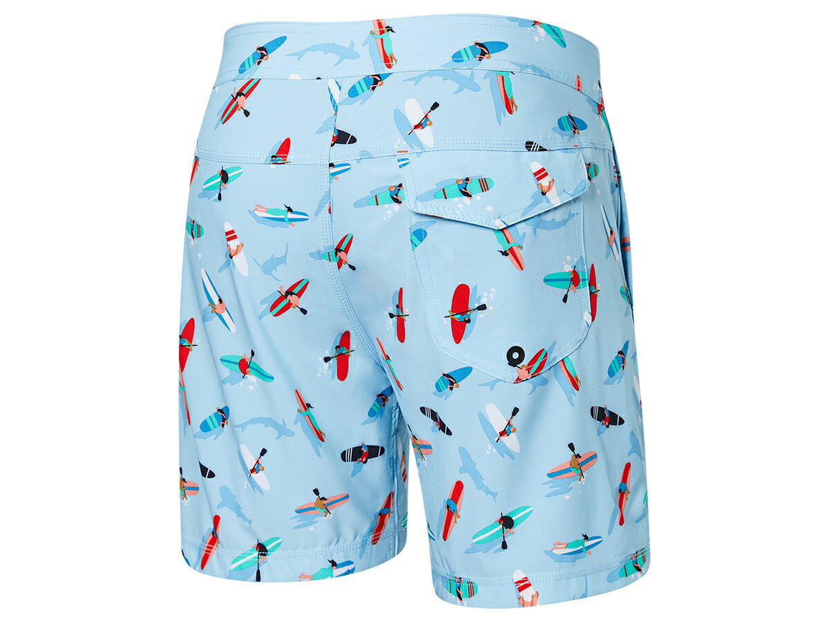 BETAWAVE 2N1 BOARD SHORT 7inch ベータウェイブ 7インチ メンズ スイムショーツ 水着 トランクス サーフィン 水陸両用 スポーツ 海水浴 海パン 水泳 サックスアンダーウェアー SAXX UNDERWEAR SXSW01L-PAB