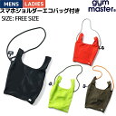 ジムマスター gym master スマホショルダー エコバッグ付き メンズ レディース 買い物 シンプル カジュアル 小物 旅行 アウトドア フェス キャンプ...