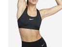 ナイキ NIKE スウッシュ ミディアムサポート パッディド スポーツブラ レディース オールシーズン ブラック 黒 スポーツ フィットネス インナー ブラトッ...