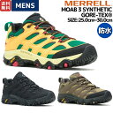 メレル MERRELL MOAB 3 SYNTHETIC GORE-TEX モアブ 3 シンセティック ゴアテックス メンズ 防水 ハイキング 登山 アウトドア キャンプ シューズ スニーカー M500241 M500239 M500247