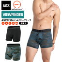 ボクサーパンツ 前開き VIEWFINDER BOXER BRIEF FLY ビューファインダー メンズ ボクサーブリーフ インナー 股擦れ 対策 股ずれ 勝負下着 吸湿発散 吸汗速乾 防臭 蒸れない プレゼント 贈り物 ギフト SXBB38F サックスアンダーウェアー SAXX UNDERWEAR