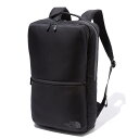 ノースフェイス THE NORTH FACE Shuttle Daypack Slim シャトルデイパックスリム 15.5L ユニセックス 1050D ブラック 黒 カジュアル バッグ リュック ビジネスバッグ NM82330 K