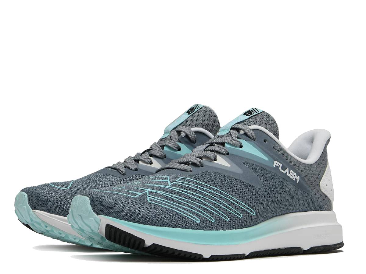 ニューバランス NEW BALANCE DYNASOFT FLASH V6 GJ6 ダイナソフト フラッシュ V6 GJ6 レディース オールシーズン グレー スポーツ ランニングシューズ ランシュー 初心者～中級者 WFLSHGJ6B