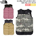 ノースフェイス THE NORTH FACE インサレイテッドスリーパー ベビー キッズ 秋 冬 スリーパー ベスト 幼児 乳幼児 1歳 2歳 3歳 グリーンマテリアル サステナブル ギフト 出産祝い NNB72310