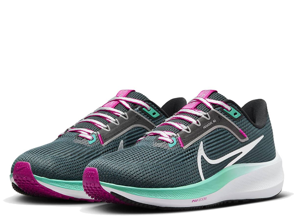 ナイキ NIKE AIR ZOOM PEGASUS 40 エア ズーム ペガサス 40 レディース グリーン 緑 スポーツ ランニングシューズ ランシュー DV3854301