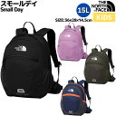 ノースフェイス THE NORTH FACE Small Day スモールデイ 15L キッズ オールシーズン ブラック ネイビー グリーン ネイビー カジュアル バッグ リュック アウトドア 日常使い NMJ72360