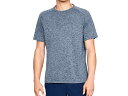 アンダーアーマー UNDER ARMOUR UAテック2.0 ショートスリーブ Tシャツ メンズ 春 夏 ネイビー グレー スポーツ トレーニング 半袖 Tシャツ 1358553-409