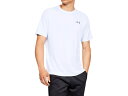 アンダーアーマー UNDER ARMOUR UAテック2.0 ショートスリーブ Tシャツ メンズ 春 夏 ホワイト 白 スポーツ トレーニング 半袖 Tシャツ 1358553-100