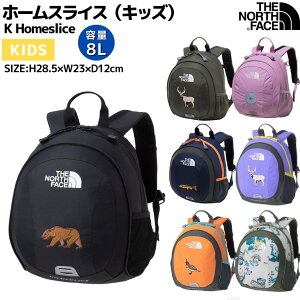 ノースフェイス THE NORTH FACE 【正規取扱店】Homeslice ホームスライス 8L ジュニア キッズ オールシーズン リュック デイパック バッグ 子供 遠足 園児 こども NMJ72361