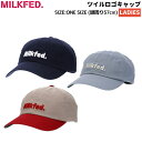 ~NtFh MILKFED. TWILL LOGO CAP cCSLbv fB[X I[V[Y JWA Xq x[X{[Lbv 1032410510