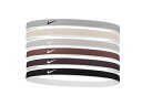 ナイキ NIKE チップスウッシュスポーツヘッドバンド 6本パック スポーツ 小物 アクセサリー ヘッドバンド bn2071-137