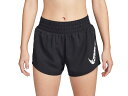 ナイキ NIKE Dri-FIT ワン ミッドライズ ショートパンツ レディース 春 夏 ブラック 黒 スポーツ フィットネス ショート パンツ FN2602-...