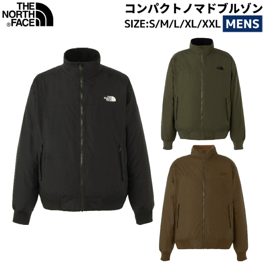 ノースフェイス THE NORTH FACE コンパクトノマドブルゾン メンズ 春 秋 冬 カジュアル アウトドア アウター ジャケット グリーンマテリアル グリーンサイクル サステナブル NP72331