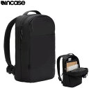 【apple公認】インケース incase シティコンパクトバックパック ウィズ コーデュラ ナイロン City Compact Backpack With Cordura Nylon 19.7L メンズ レディース ユニセックス オールシーズン リュック バッグ ブラック 通勤 通学 コーデュラ 頑丈 137211053001