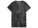 プーマ PUMA RUN FAVORITE AOP Tシャツ レディース 春 夏 ブラック 黒 スポーツ フィットネス 半袖 Tシャツ 524573-51