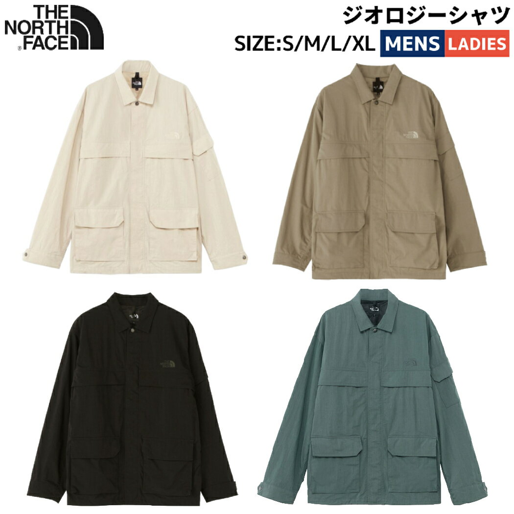 楽天スポーツマリオノースフェイス THE NORTH FACE ジオロジーシャツ メンズ レディース ユニセックス 春 秋 冬 カジュアル アウトドア キャンプ 長袖シャツ アウター インナー サステナブル はっ水 撥水 NR62360