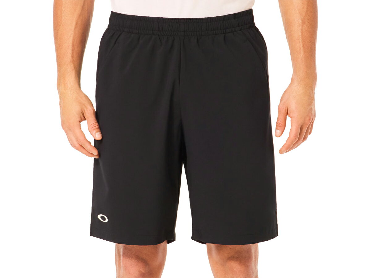 オークリー OAKLEY US規格 Enhance Woven Shorts 1.0 エンハンス ウーブン ショーツ 1.0 メンズ ブラック 黒 スポーツ トレーニング ハーフ パンツ FOA406327-02E