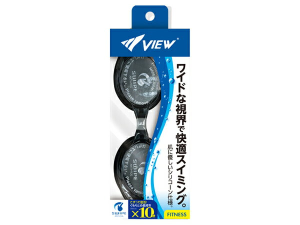 タバタ Tabata VIEW V630ESA スイミングゴーグル 大人用 ユニセックス ブルー 青 水泳 スイム 小物 フィットネス ゴーグル V630ESA-BL