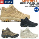 【正規取扱い販売店】メレル MERRELL MOAB 3 SYNTHETIC MID GORE-TEX モアブ 3 シンセティック ミッド ゴアテックス メンズ 防水 アウトドア キャンプ 登山 カジュアル シューズ スニーカー M500249 M500255 M500431 M500435