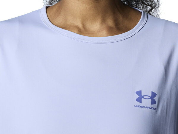 アンダーアーマー UNDER ARMOUR アイソチル ショートスリーブTシャツ レディース 春 夏 ブルー 青 スポーツ フィットネス 半袖 Tシャツ 1384713-539 3