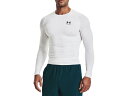 アンダーアーマー UNDER ARMOUR ヒートギアアーマー ロングスリーブ シャツ メンズ ホワイト 白 スポーツ トレーニング インナー 長袖 1361524-100