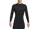 ナイキ NIKE プロ Dri-FIT フィットネス モックネック ロングスリーブ トップ メンズ ブラック 黒 スポーツ トレーニング インナー 長袖 FB7909-010