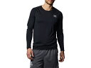 アンダーアーマー UNDER ARMOUR UAヒートギア フィッティド ロングスリーブシャツ メンズ ブラック 黒 スポーツ トレーニング インナー 長袖 1387940-001