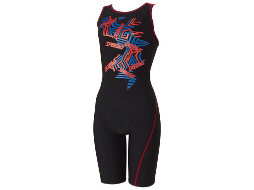 スピード speedo Geometric Logo Loosen Kneeskin ジオメトリックロゴルースンニースキン レディース ブラック 黒 水泳 スイム フィットネス 水着 オールインワン SFW12451-RE スピード speedo Geometric Logo Loosen Kneeskin ジオメトリックロゴルースンニースキン レディース ブラック 黒 水泳 スイム フィットネス 水着 オールインワン SFW12451-RE