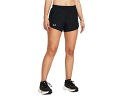 アンダーアーマー UNDER ARMOUR UAフライバイ ショーツ レディース ブラック 黒 スポーツ フィットネス ショート パンツ 1382438-001