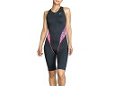 ナイキ NIKE ジップ付きレッグスーツ レディース ブラック 黒 ピンク 桃色 水泳 スイム フィットネス 水着 オールインワン 2993122-003