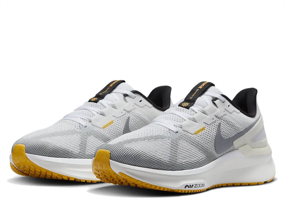 ナイキ NIKE AIR ZOOM STRUCTURE 25 エア ズーム ストラクチャー 25 メンズ ホワイト スポーツ ランニングシューズ ランシュー DJ7883110