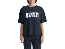 ロキシー ROXY RAY OF LIGHT レイ オブ ライト レディース 春 夏 ブラック 黒 スポーツ フィットネス 半袖 Tシャツ RST242519-...