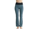 ロキシー ROXY SIMPLY CALM FLARE シンプリー カルム フレアレギンス レディース オールシーズン 水陸両用 速乾 UVカット グリーン 緑...