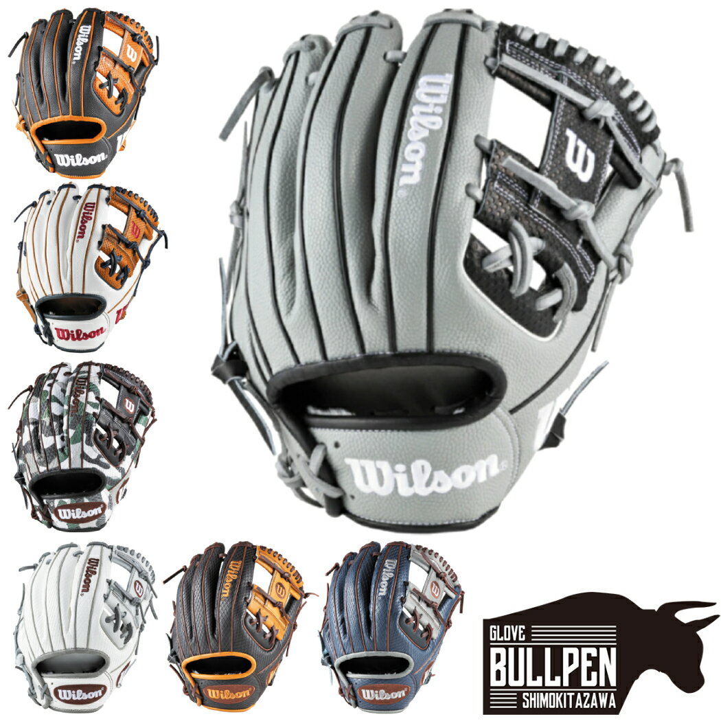 Wilson 野球グローブ 黒/青/グレー(ウイルソン 軟式用 Basic Wilson 野球グローブ 黒/青/グレー(ウイルソン 軟式用 Basic