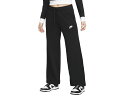 ナイキ NIKE スポーツウェア クラブ フリース ミッドライズ ワイドレッグ スウェットパンツ レディース 秋 冬 ブラック 黒 スポーツ フィットネス ロング パンツ FB2728-010