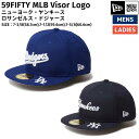 ニューエラ NEW ERA 59FIFTY MLB Visor Logo ヤンキース ドジャース メンズ レディース ユニセックス キャップ 14307683 14307685