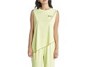 ロキシー ROXY LAGOON TANK ラグーン タンク レディース 春 夏 UVカット 速乾 リブ イエロー 黄色 スポーツ フィットネス タンクトップ RLY232008-LIM(4)
