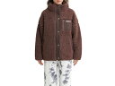 ロキシー ROXY UPON US ZIP アポン アス ジップ ボアジャケット レディース 秋 冬 ブラウン 茶色 スポーツ フィットネス フルジップ ジャケット 防寒 RJK234014-CHO