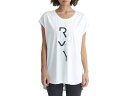 ロキシー ROXY STAY CREATIVE ステイ クリエイティブ レディース 春 夏 水陸両用 速乾 UVカット ホワイト 白 スポーツ フィットネス タ...