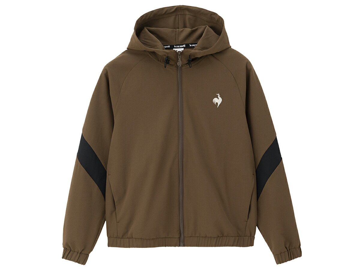 ルコック le coq sportif LCSプリュームクロスジャケット レディース ブラウン 茶色 スポーツ フィットネス パーカー ジャケット LT4FJK20L-BW00
