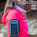 フィットレティック FITLETIC Forte Plus メンズ レディース ユニセックス ランニング スマホケース ブラック 黒 スポーツ ジョギング バッ...