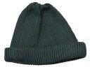 ロトト ROTOTO COTTON ROLL UP BEANIE コットンロールアップビーニー メンズ レディース ユニセックス グリーン 日本製 ビーニー 帽子 無地 シンプル R5021-DARKGREEN