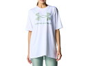 アンダーアーマー UNDER ARMOUR UAテック オーバーサイズ ショートスリーブ Tシャツ レディース 春 夏 ホワイト 白 スポーツ フィットネス 半袖 Tシャツ 6001329-100