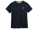 ルコック le coq sportif エコペットショートスリーブシャツ レディース 春 夏 ネイビー 紺 スポーツ フィットネス 半袖 Tシャツ LT5SHTZ1L-NV00(4)