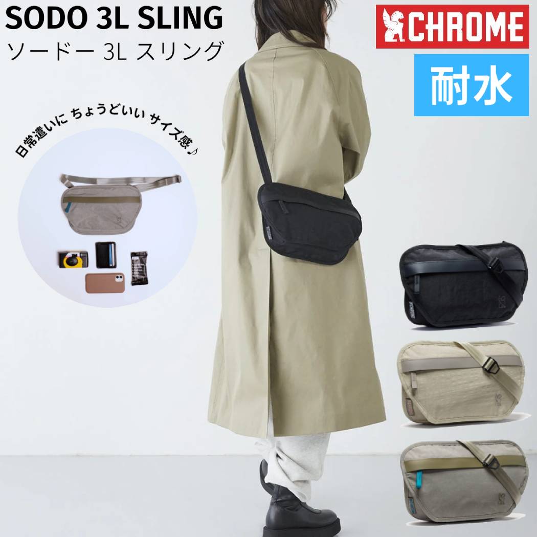  CHROME SODO 3L SLING ɡ 3L   ǥ ˥å Хå ֥å ...